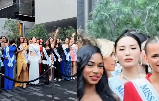 Hoa hậu Kỳ Duyên “tay bắt mặt mừng” với chủ tịch Miss Universe: Thái độ của nữ tỷ phú Thái Lan ra sao mà gây chấn động?